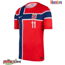 Camiseta Noruega Jorgen Strand Larsen #11 Primera Equipación Mundial 2026 manga corta